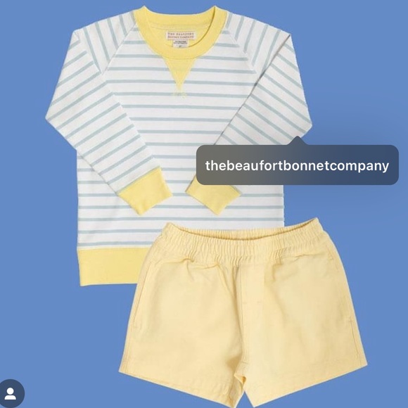 The Beaufort Bonnet Company Cassidy Crewneck Striped Top - Picture 2 of 8